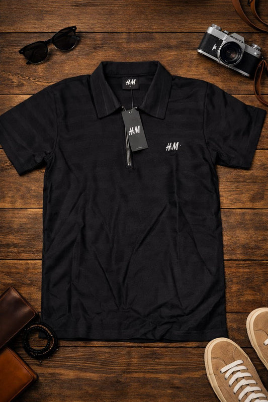 Men’s Black Polo T-Shirt